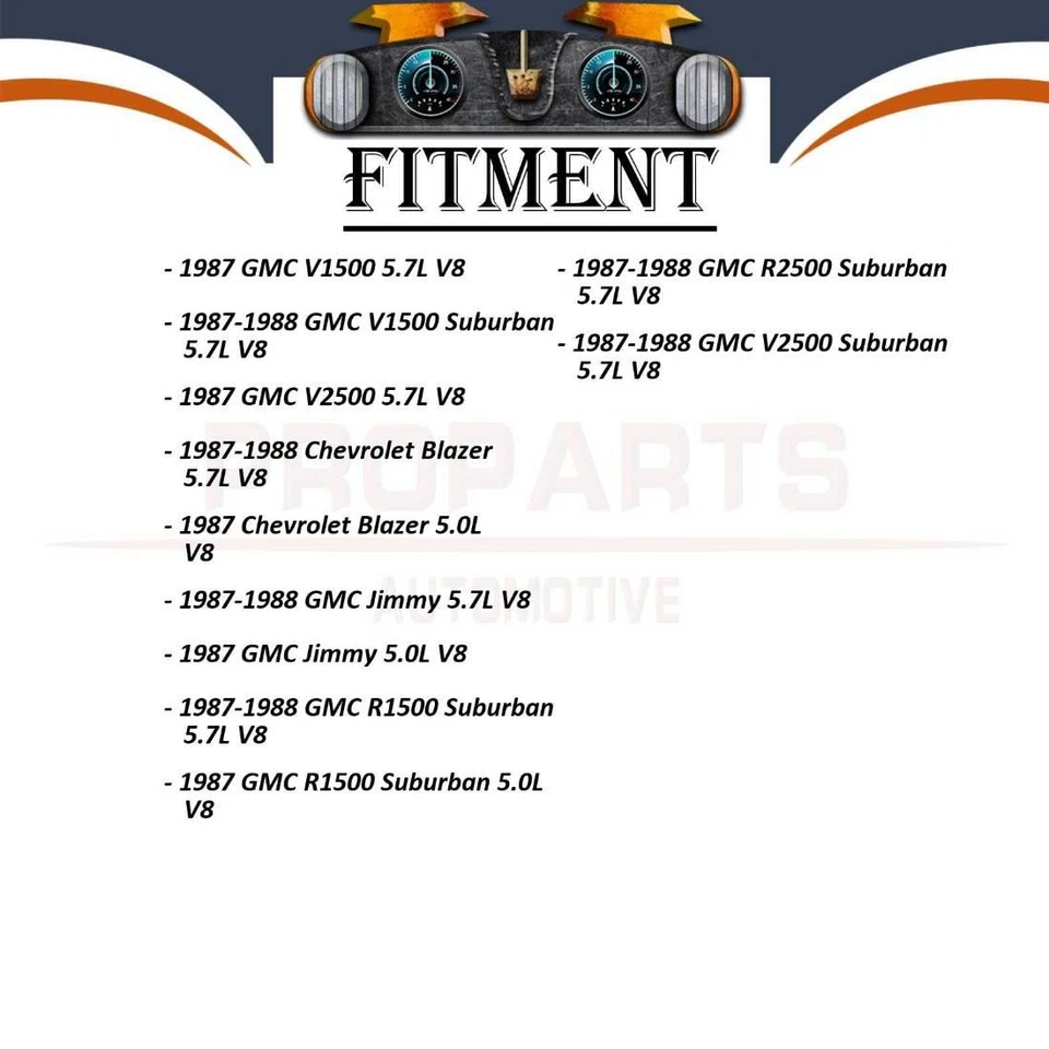 Bomba de dirección asistida 1 pieza para Chevrolet V10 Suburban 5,7 L 1987-1988 Foto 3 de 4