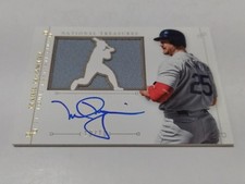 2014 NATIONAL TREASURES JUMBO JERSEY AUTO GOLD MARK MCGWIRE 10/10
