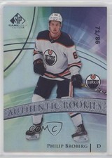 2020-21 Upper Deck SP Game Used Authentic Rookies 71/86 Philip Broberg #137 03uh