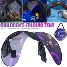 Fancy Dream Tents Kids Gift Child Space Foldable Tent Indoor Bed House Pop-up