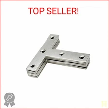 Rannb T Brackets Mending Plate Stainless Steel Flat Repair Plate - 10pcs