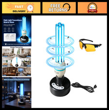 36W UV Light Lamp E26 Base  400 sq.ft Coverage, Ozone Free, 99.99 UVC for Home