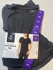 Member's Mark Ladies Relaxed Moisture Wicking Short Sleeve Active Tee XXL