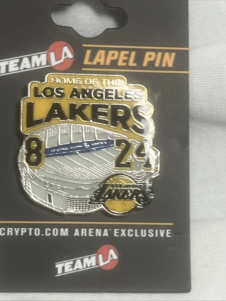 Pin Los Angeles Lakers Kobe Bryant 8 24 Crypto.com Arena Team LA Foto 2 de 4