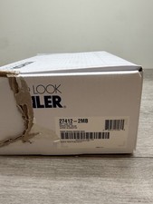 Kohler K-27412-2MB Riff 10" Bathroom Towel Ring - Brushed Brass Scratches 