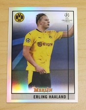 2020-21 Topps Merlin Chrome Uefa Champions League Erling Haaland #65 Refractor