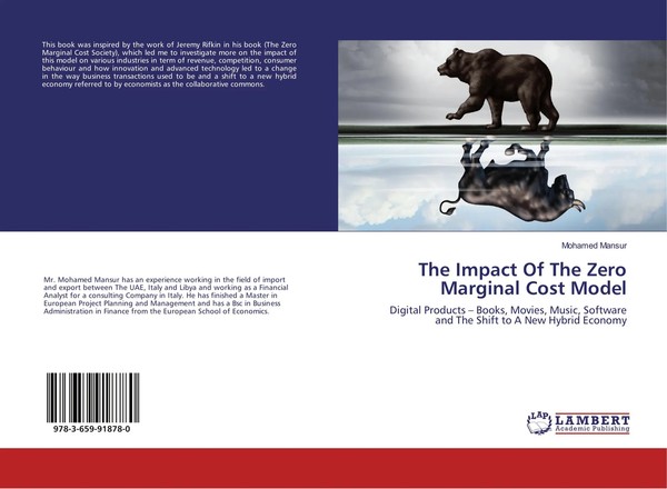 Mohamed Mansur | The Impact Of The Zero Marginal Cost Model | Taschenbuch (2016)-image