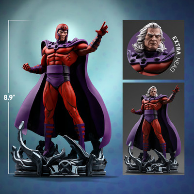 Iron Studios 1/10 Art Scale Statue MAGNETO Marvel Comics X-Men '97