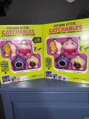 Exploding Kittens Catchables Collectible Toy-Tossing Game 8+ Brand New X 2