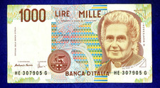 1990 ITALY - 1000 LIRE - XF - SA2