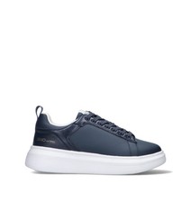 Liu Jo Scarpe Uomo Sneakers In Pelle Blu PX3310 Nuova Collezione 2026