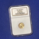 1998 $5 American Gold Eagle 1/10 Oz NGC MS70 Top Pop