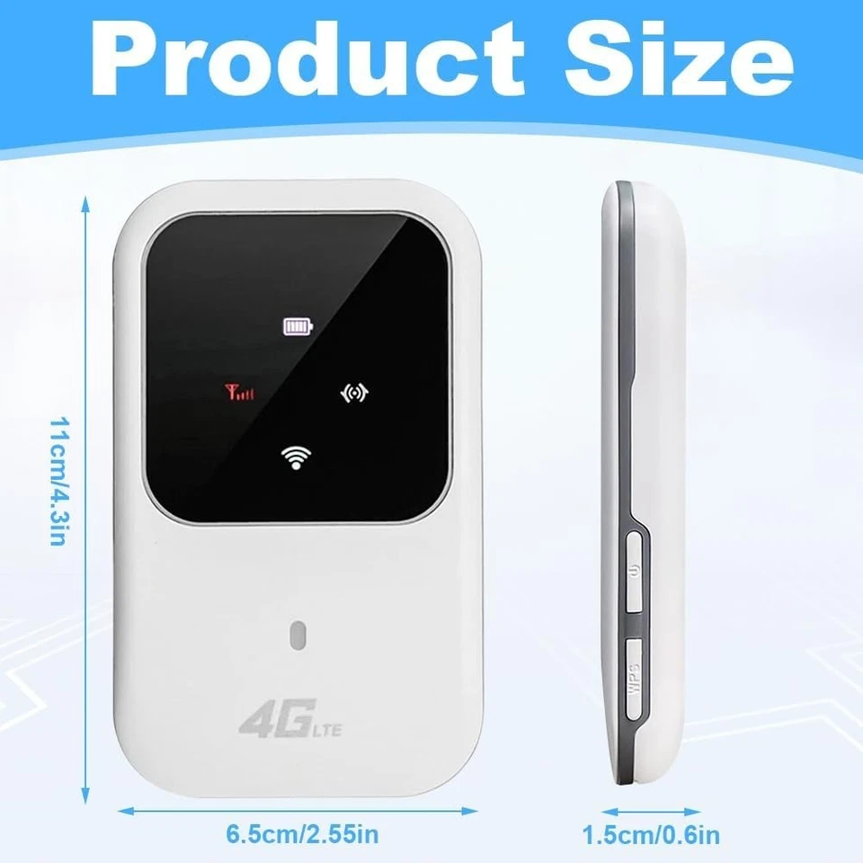 Compact 4G WiFi Hotspot for Travel Parties – Effortless Connectivity Anytime - Image 4 of 4