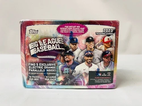 Topps Big League Baseball 2023 Trading Cards- NEW/SEALED