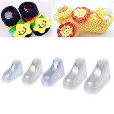 Baby Bootie Shoes Display Socks PVC Plastic 8CM/9CM/10.5CM/11CM/12CM Clear