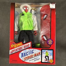 Product Image: ARTIC SPIDER-MAN ACTION FIGURE TOY BIZ NEW ADVENTURE HERO MARVEL VINTAGE