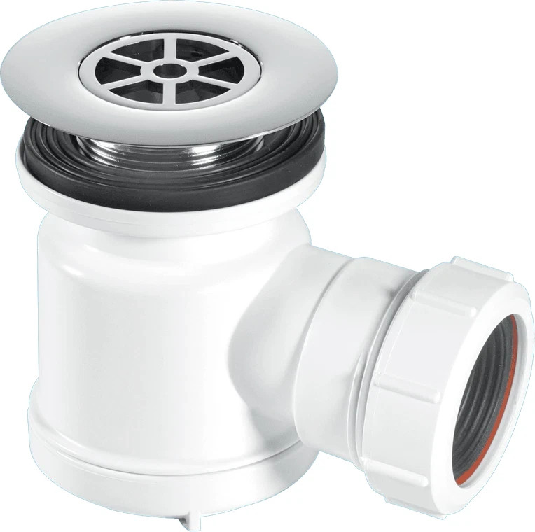 McAlpine STW7-R 19mm Water Seal Shower Trap with Universal Outlet