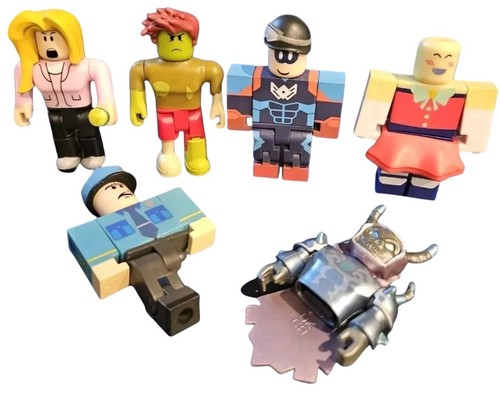 LEGO Roblox Lote de Figuras Chica Rubia Zombie Ru Policía Héroes Más/2"-3" - Imagen 1 de 6