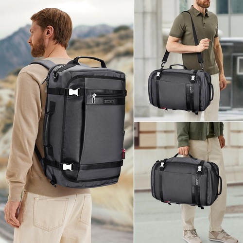 Travel Backpack for Men Women Laptop Backpack with USB Charging Port Carry-on... - Picture 2 of 9