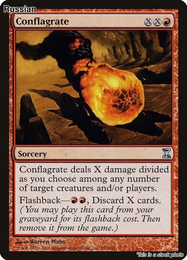 MTG Conflagrate [TSP - 151] LP