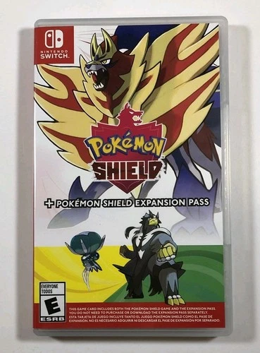 Pokemon Shield + Expansion Pass (Nintendo Switch) Authentic USA, Ships Today!