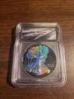 2024 ICG Genuine U.S. Silver Eagle Ruthenium & Hologram 1 of 500 S$1