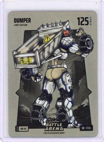 2026 Bo Jackson Battle Arena Dumper #SBF-82 Silver Battlefoil Cal Raleigh