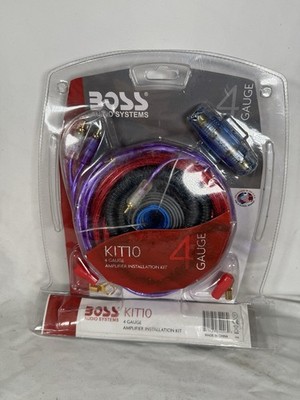 Boss Audio Systems KIT10 4 Stärke Verstärker Installation Kabelsatz A Auto