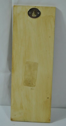 Slate Freesia Blum Plaque 3-D Wall Hanging Floral 9 1/4" by 3 1/4" - Picture 6 of 8