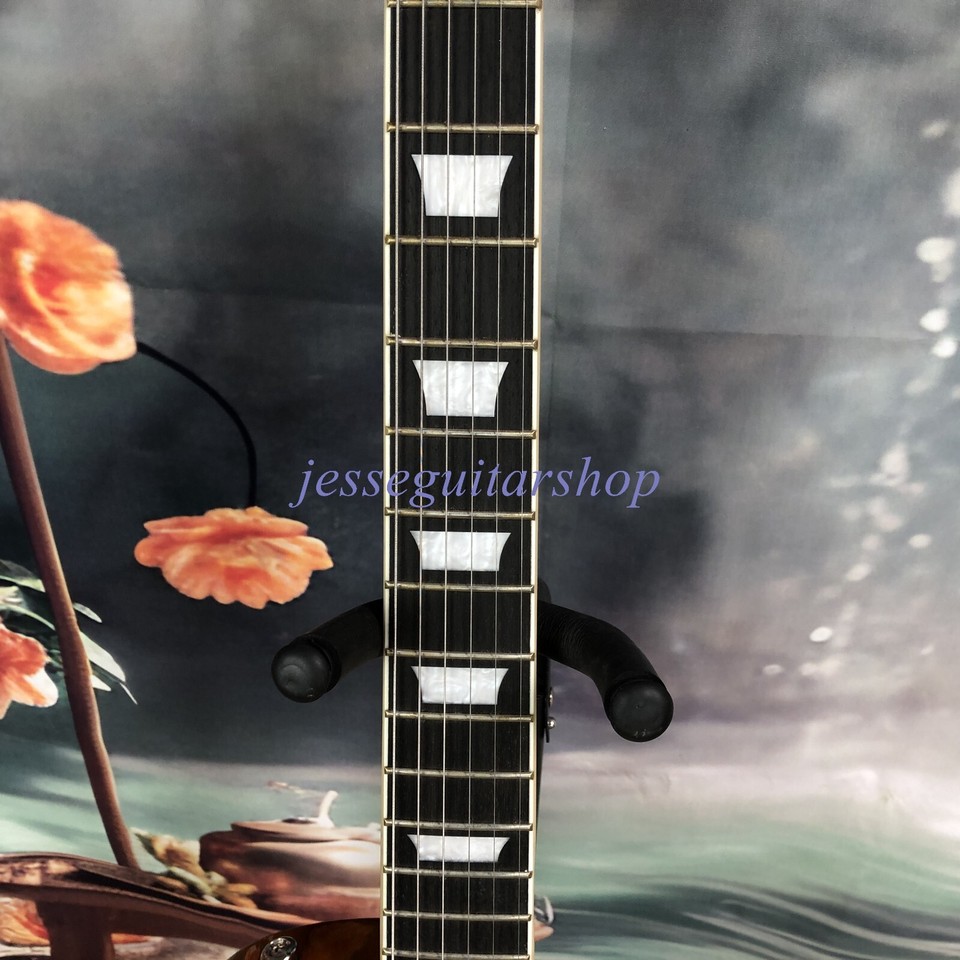 Gold top 6string electric guitar Mahogany body P90 pickup 22 frets hot