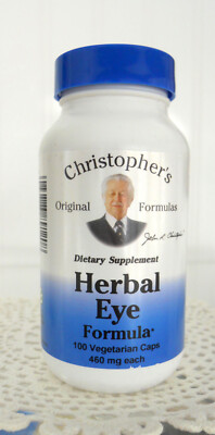 Dr. Christopher's Original Formulas Herbal Eye Formula 100 veg caps