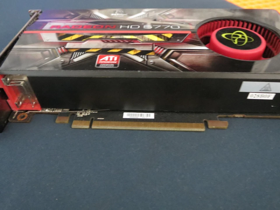 ATI XFX Radeon HD 5770 850MB 1GB DDR5 HD-577A-ZN Video Card - Image 3 of 4