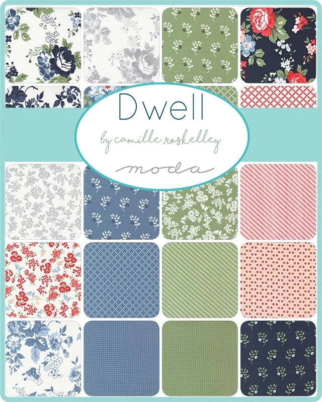 Dwell Fat Eighth Bundle by Camille Roskelley for Moda 40 Cuts 9" X 22" - Image 2 of 2
