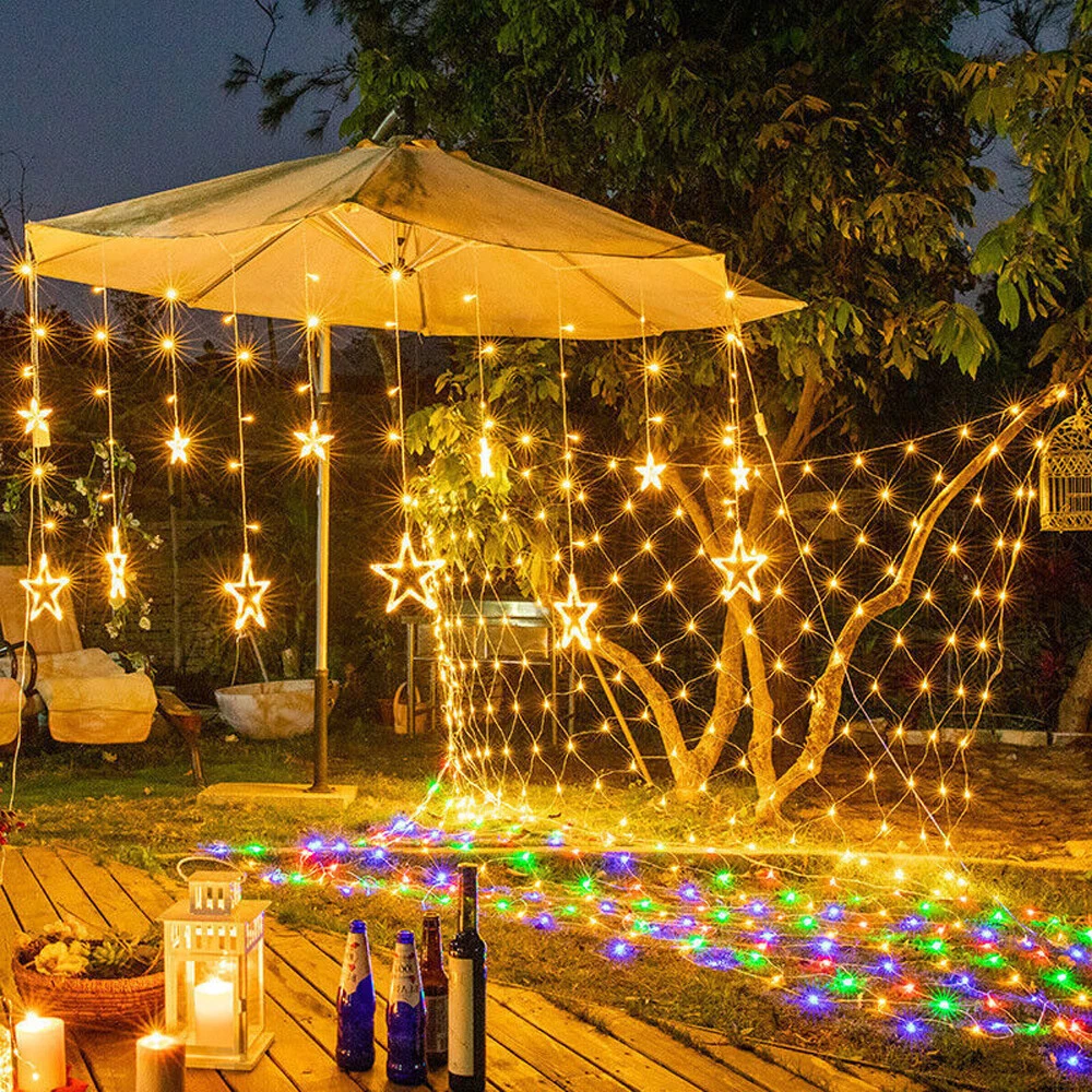 Guirnalda de luc de carámbanos solar, 7,5 M, 160Leds, decoración de aleros al aire libre, cortina para fita de boda, decoración navideña, guirnaldas de jardín - AliExprs 39 Guirnalda de luc de carámbanos solar, 7,5 M, 160Leds, decoración de aleros al aire libre, cortina para fita de boda, decoración navideña, guirnaldas de jardín - AliExprs 39