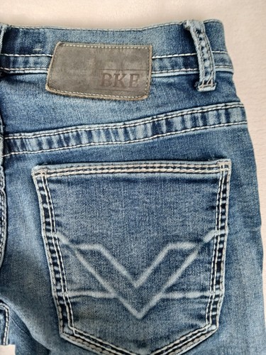 BKE Aiden Bootcut 26R (26x29) Slim-fit Blue Jeans Women's - Picture 7 of 12