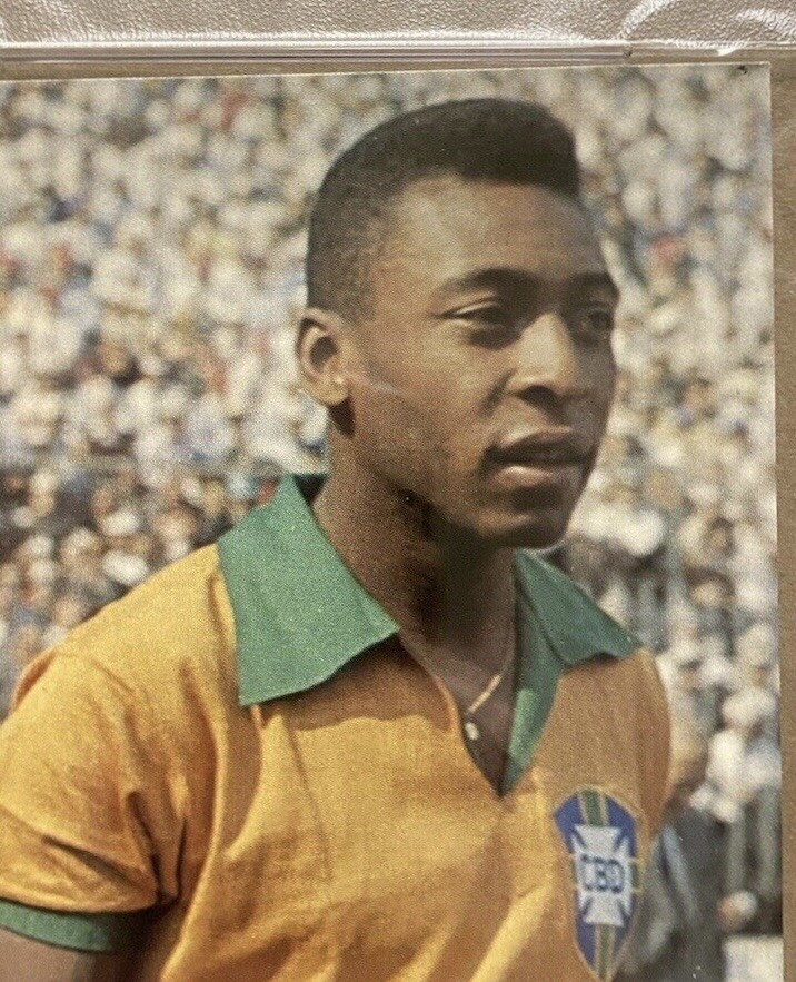 RARE💎1966 PELE ARAL FUSSBALL WELTMEISTERSCHAFT PSA 5 ONLY 4 HIGHER GRADES topps view 6