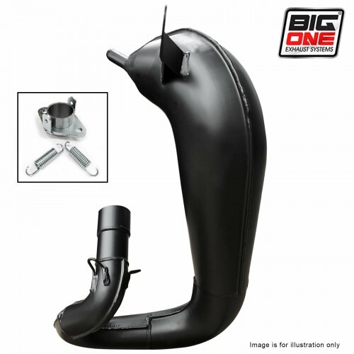 FITS YAMAHA DT125R DTR125 DT 125R BIG ONE EXHAUST PIPE SYSTEM + FREE GASKET - Picture 2 of 5