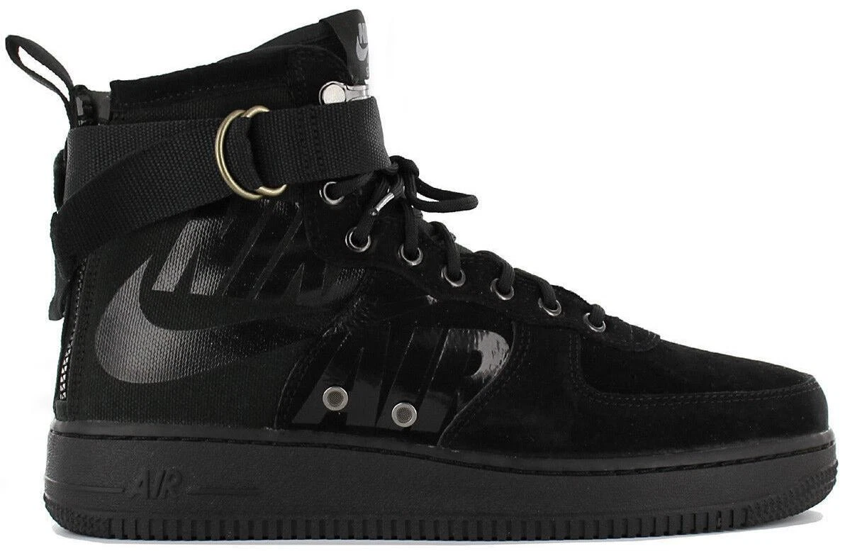 Nike SF Air Force 1 Mid Black Gum for Sale | Authenticity