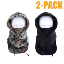 2Pack Winter Balaclava Ski Riding Face Masks Outdoor Sports Warmer Face Cover US
