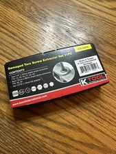 K Tool International KTI-75410 Damaged Torx Screw Extractor 11 Pc Set  (AJ-70)