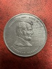 Abraham Lincoln Tin medal 50mm - 55.5 g - ENN Coins - GB21 — photo 1