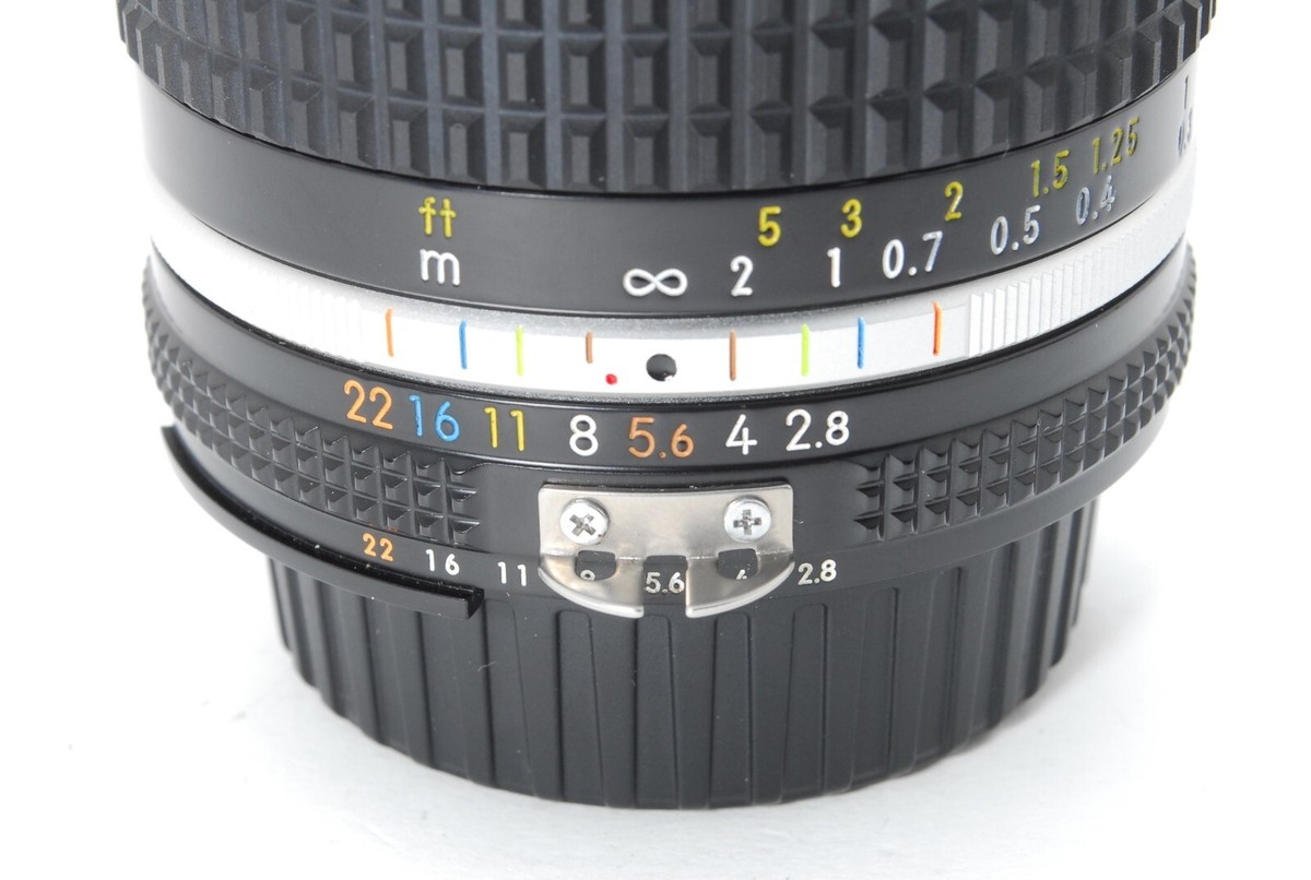 NIKON Ai-S NIKKOR 20mm f/2.8 Old Lens Wide Angle MF single NIKON Ai-S NIKKOR 20mm f/2.8 Old Lens Wide Angle MF single