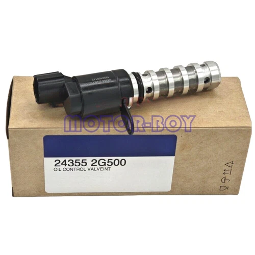 Intake VVT Variable Timing Solenoid Valve For Kia Optima Hyundai Tucson 2.0 2.4L - Picture 2 of 8