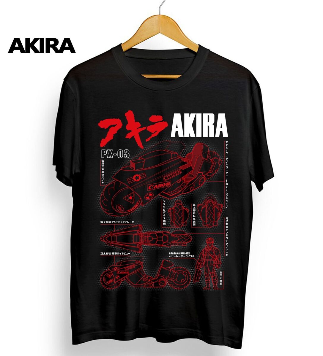 akira New t-shirt, kaneda, anime gift,motorcycle,,anime akira New t-shirt, kaneda, anime gift,motorcycle,,anime