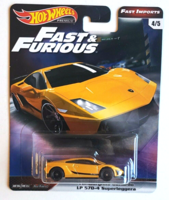 1/64 Hot Wheels Fast & Furious “Fast Imports” Lamborghini Gallardo