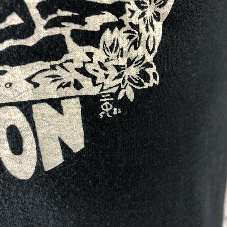 Винтажная футболка Kansas City Comic Con маленькая одинарный шов черная 1982 80-е единорог - Изображение 4 из 4