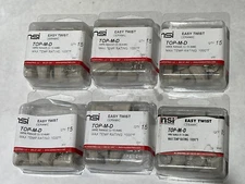 90 - TOP-M-D Easy-Twist Ceramic Wire Connectors 22-10 AWG LOT