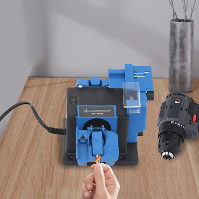 Multifunctional Electric Drill Bit Sharpener Bench Mounting Sharpening New