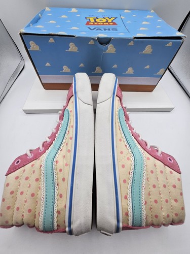 Vans Toy Story Bo Peep Sk8 Hi Slim Sneaker Damen UK 6 EU 39 sehr guter Zustand OVP - Bild 19 von 21