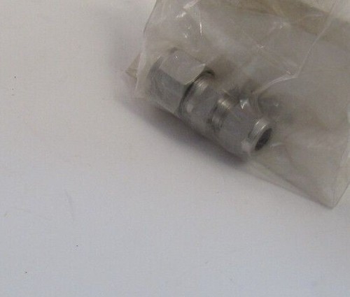 DK-LOCK DUR-8-6-S Reducing Union 316 Stainless Steel (1/2" Tube x 3/8" Tube) - Picture 4 of 4